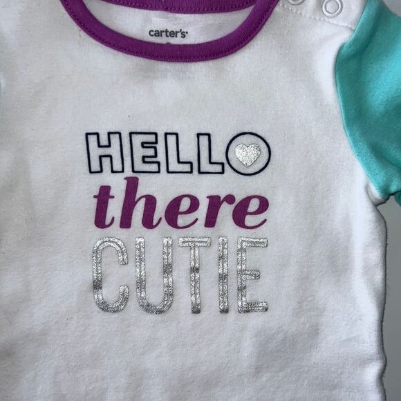 🛍Pretty Little Girls Onesie Size 3 months 🛍 - Picture 2 of 5